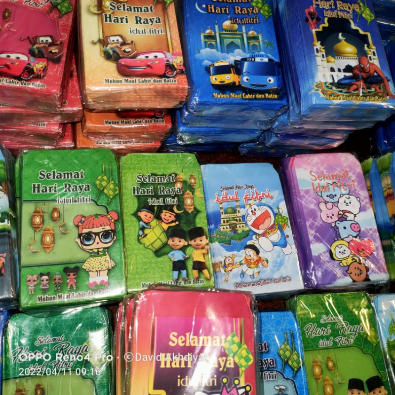 

AMPLOP LEBARAN HARI RAYA ISI 40 PCS TERMURAH