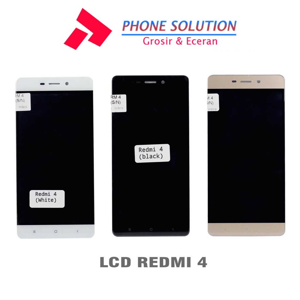 LCD Xiaomi Redmi 4 Fullset Touchscreen // Supplier LCD Xiaomi Redmi - Garansi 1 Bulan