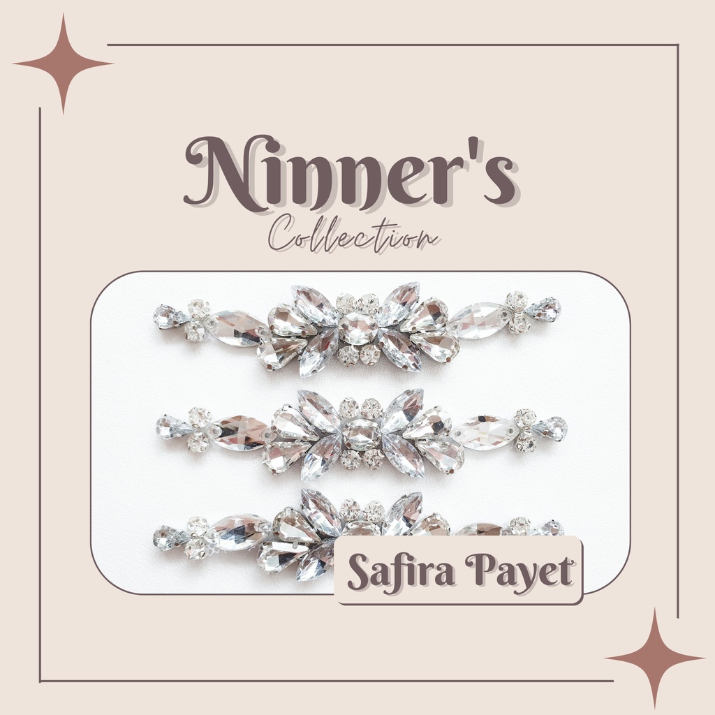 Safira Payet [ Payet Pinggang | Payet Rangkai | Belt Payet | Payet Kebaya ]