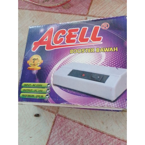 acell booster tv bawah