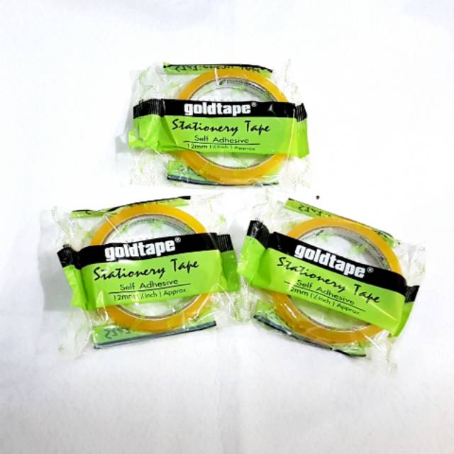 

Selotip Bening (lebar 1.2 cm)