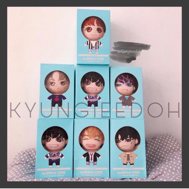 WOOJIN AB6IX WANNA ONE DOLL CHARACTER WINTER DOLL ONLY