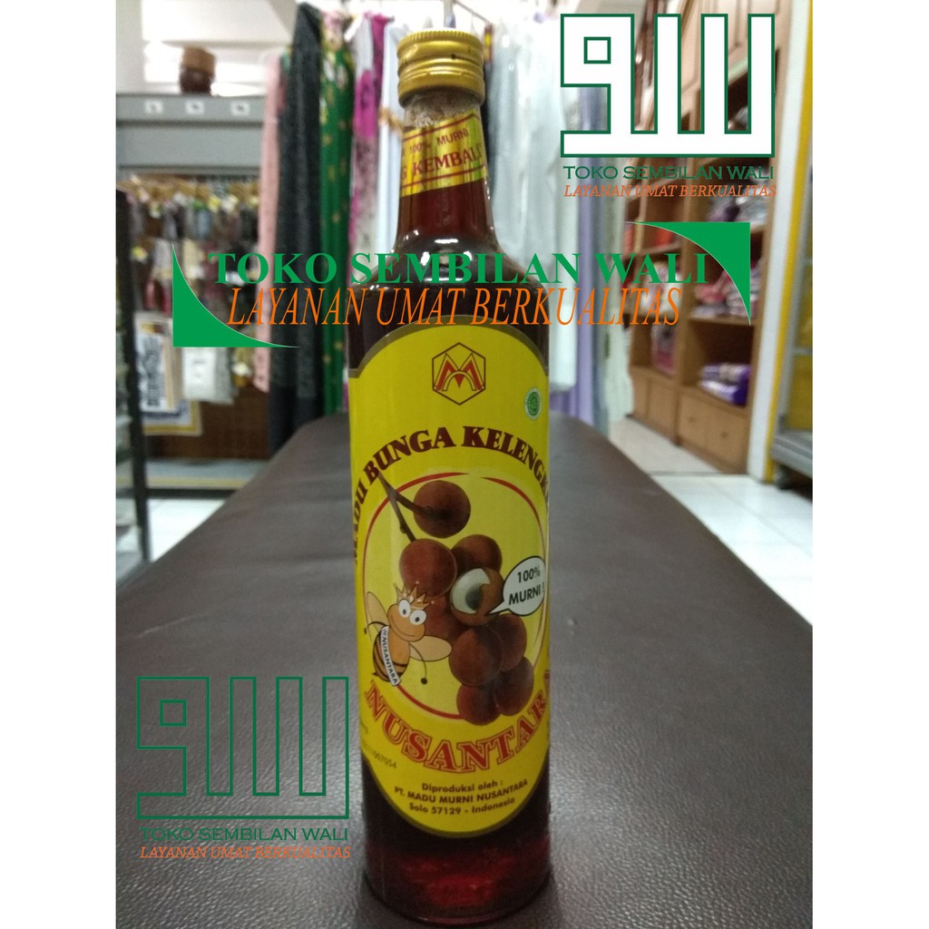 

MADU BUNGA KELENGKENG "NUSANTARA" 100 % ASLI 620 ML