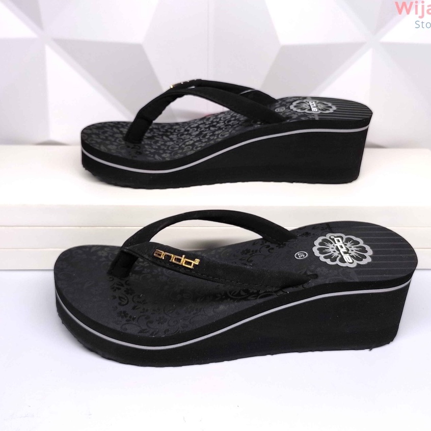 SANDAL WEDGES ANDO WANITA SENDAL TRENDY CEWEK PEREMPUAN NEW SAVIRA JOICE LISA