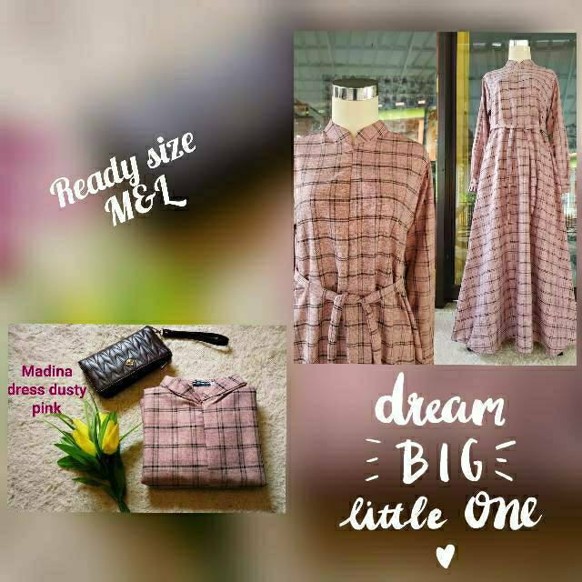 Gamis katun madina gamis kotak kotak gamis adem