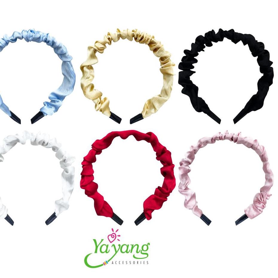 [0FP] YAYANG Bando Awan Korea Bando Scrunchie Korea Bando Scrunchie Satin- NAN6211/6213 N5BA
