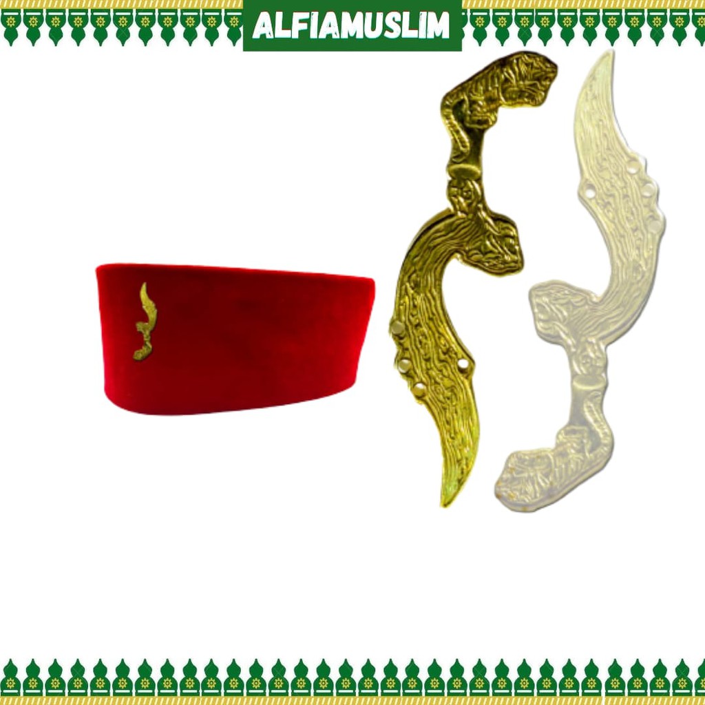 Pin Kujang Pin Peci Betawi Pin Stainlish Kuningan