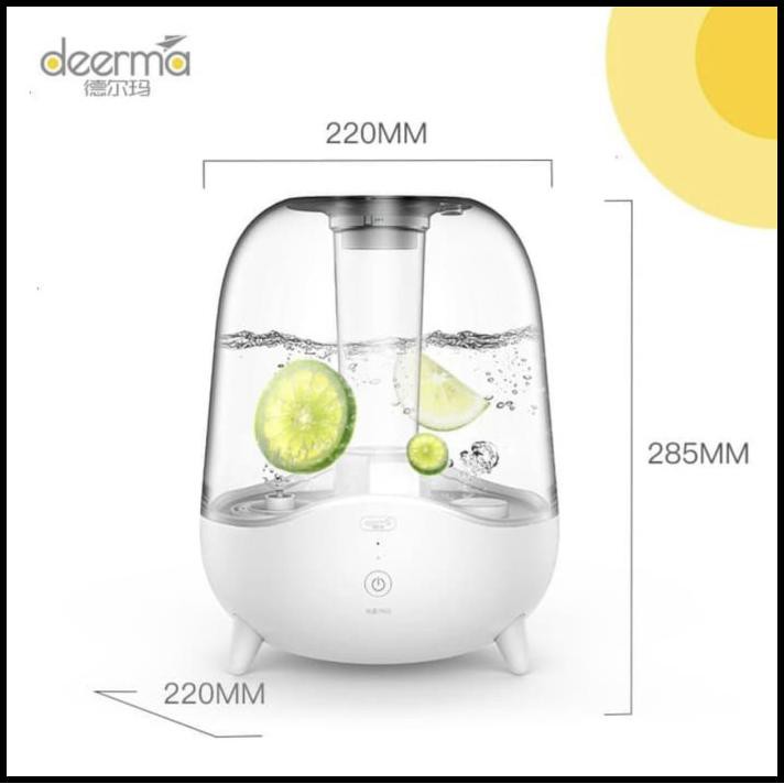 Garansi Resmi Xiaomi Deerma Air Humidifier Ultrasonic - White