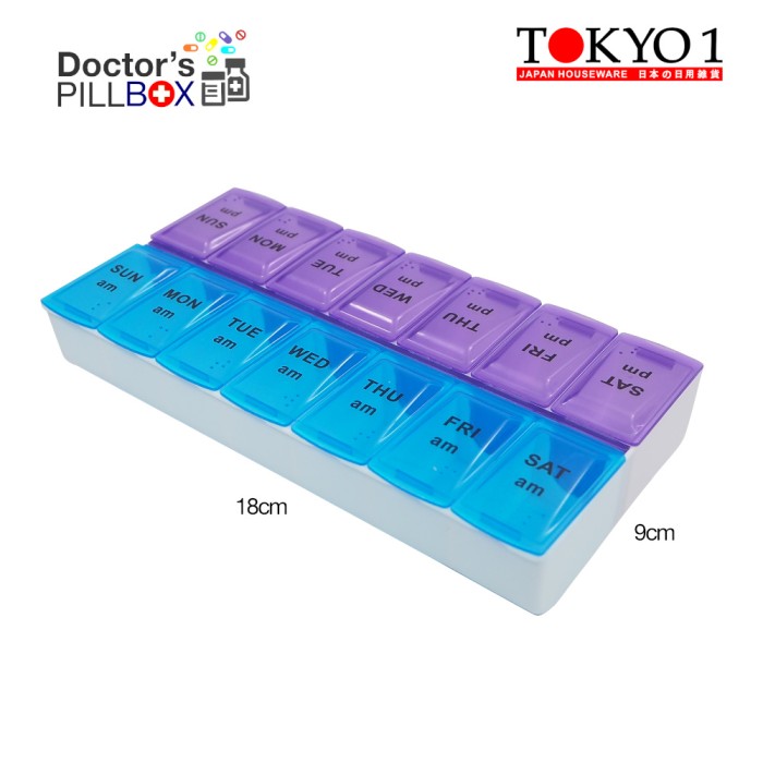 

Produk Terbaik - Tokyo 1 Twice-A-Day Pill Kotak Pil Dua Kali Sehari 084039