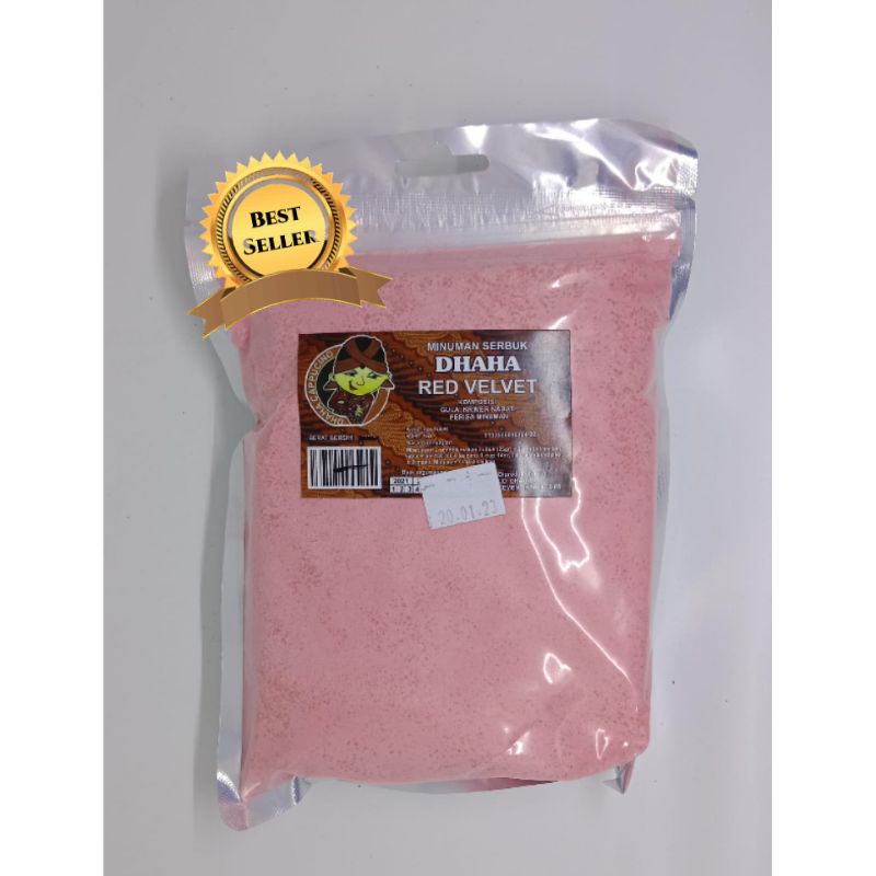 

Bubuk Minuman Red Velvet Dhaha | Bubuk Minuman Rasa 500 gr