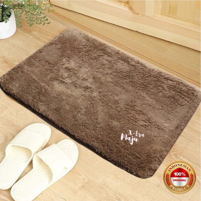 keset microfiber bulu Home series bulu tebal Ukuran 40x60 cm - ANTI LICIN