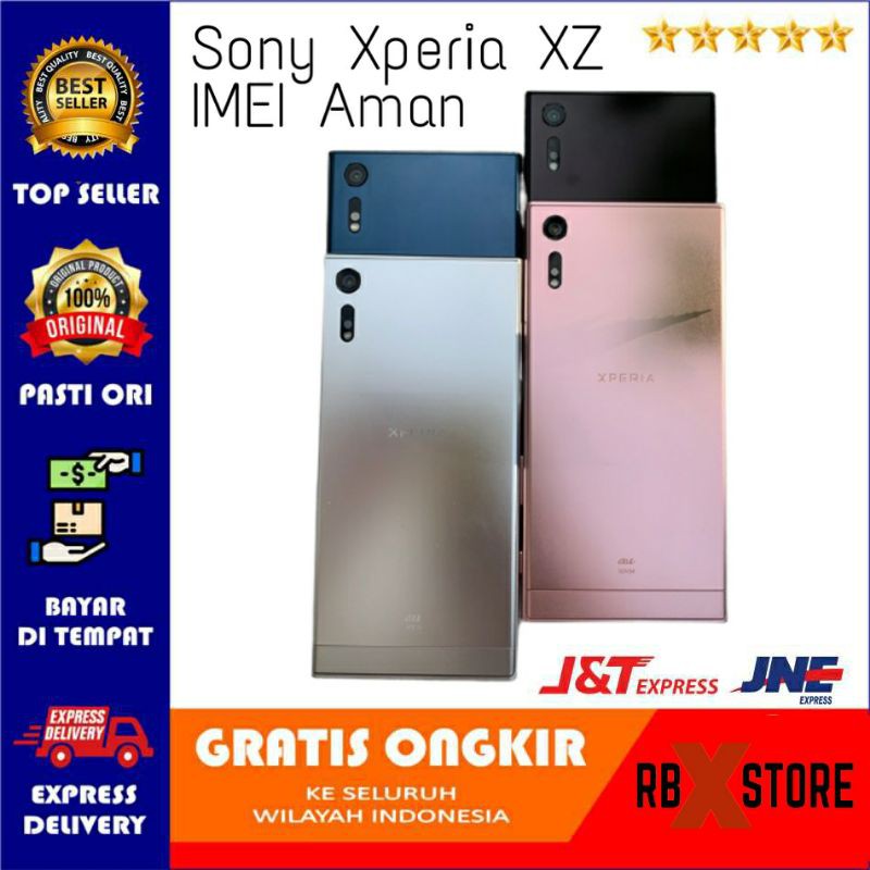 Hp henphone Sony xperia XZ Docomo like new imei aman