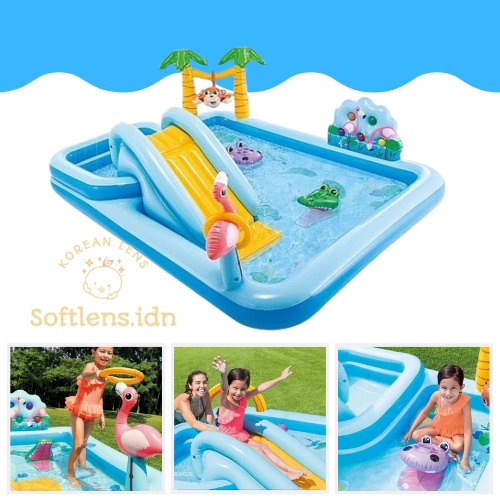 Kolam Renang Anak Prosotan Intex 57161 Jungle Adventure Play Center