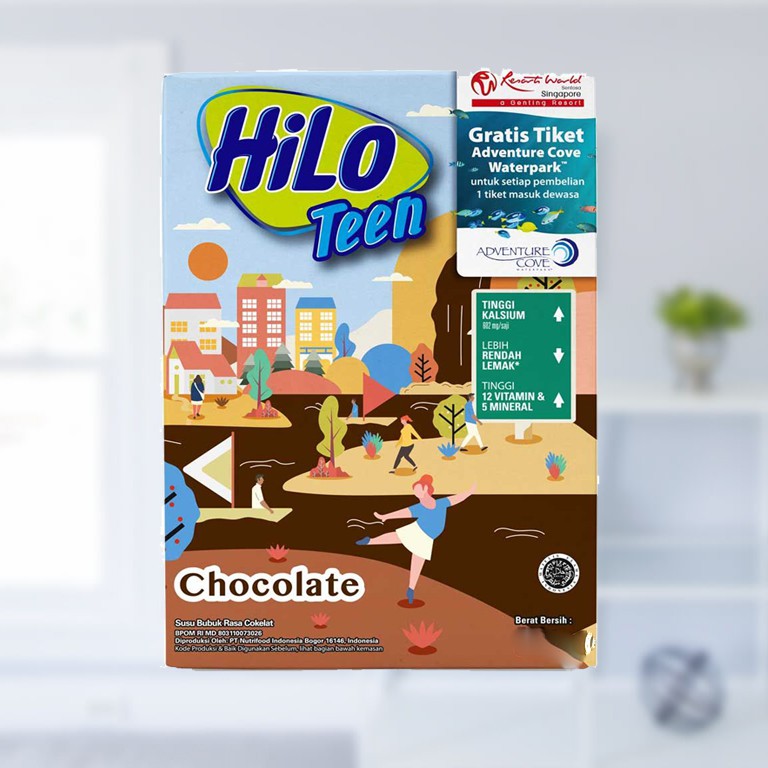 

[GTStore] Hilo Teen Coklat 250g