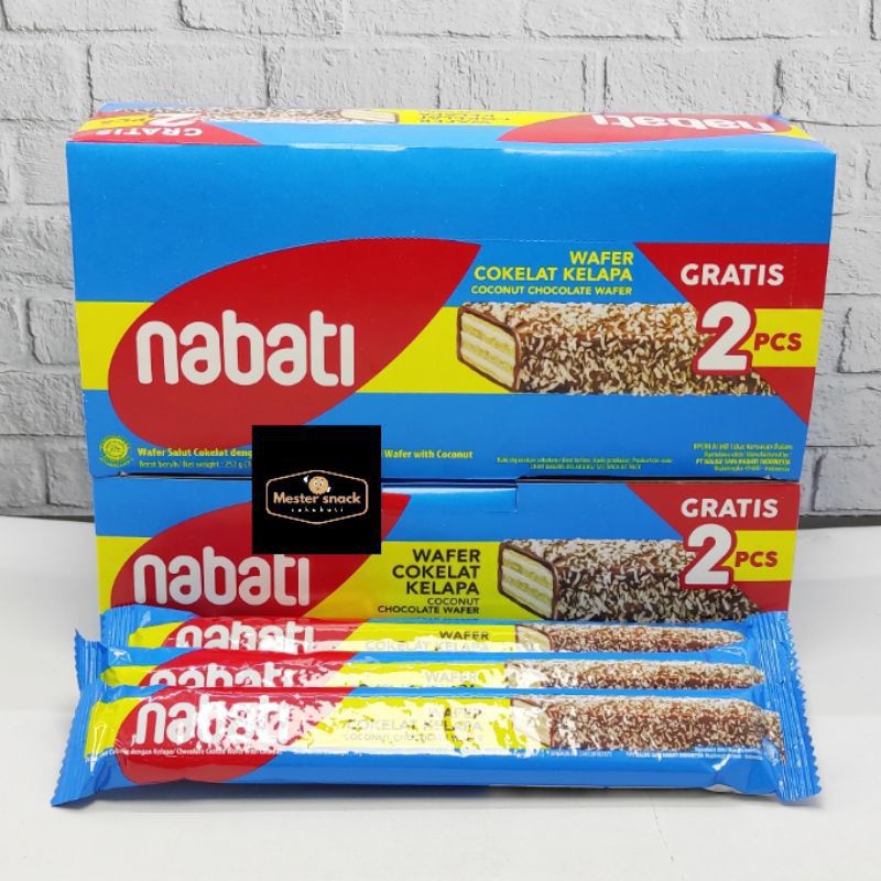 

NABATI COKLAT KELAPA ECER / NABATI COKLAT COCONUT / WAFER NABATI MURAH / WAFER NABATI KELAPA / WAFER COCONUT COKLAT / WAFER ECER / WAFER COKLAT MURAH / GROSIR WAFER / WAFER ENAK