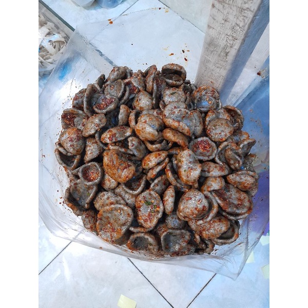 

krupuk jengkol bumbu seblak kencur pedas daun jeruk 1kg/1000 gram