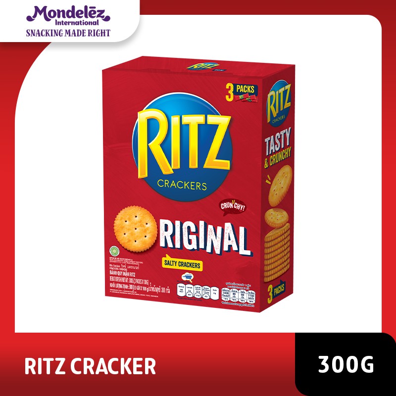 

Ritz Biskuit Original 300g. Biskuit Gurih dan Renyah favorut keluarga