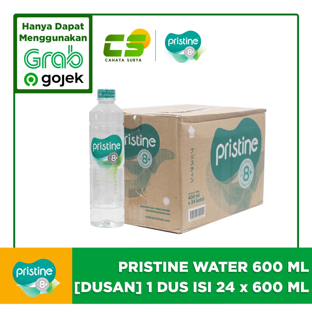 

Pristine Water 8+ [Dus/Karton] 24 x 600 ml GRAB/GOSEND ONLY