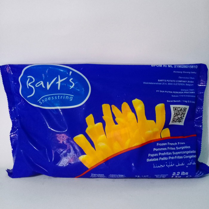 

BART'S SHOESTRING 1000GR KARAWANG