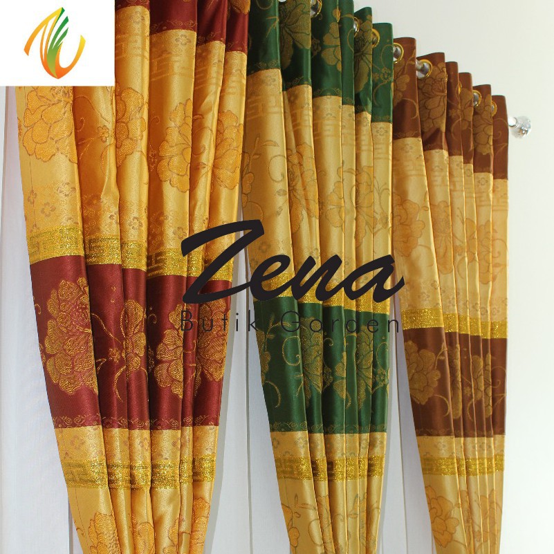 RIFDAH GORDEN JENDELA  BATIK PRADA GORDEN MOTIF BATIK GORDYN MINIMALIS