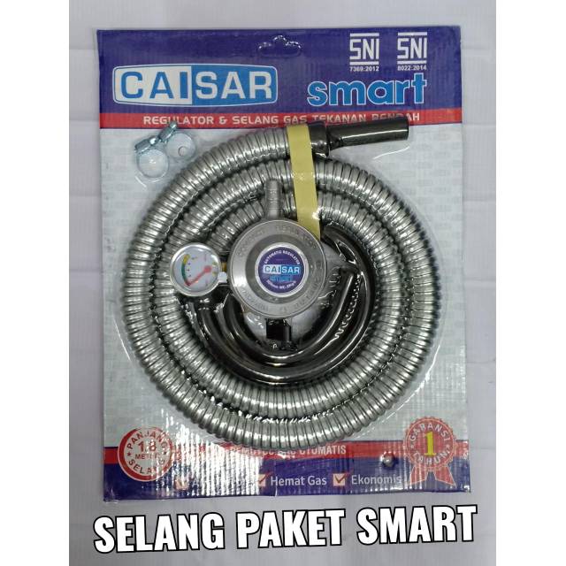 Selang gas paket Regulator plus amper