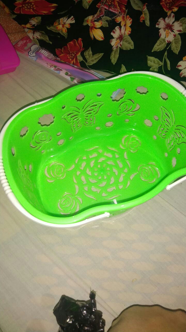 Keranjang Plastik Kupu - Kupu