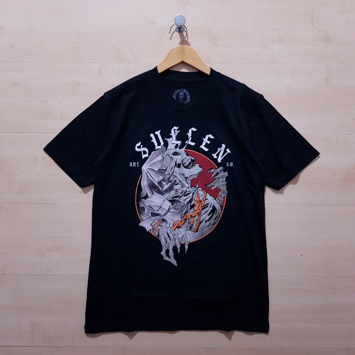 KAOS T SHIRT SULLEN ART VENOMOUS SCREAM TEE BLACK - M