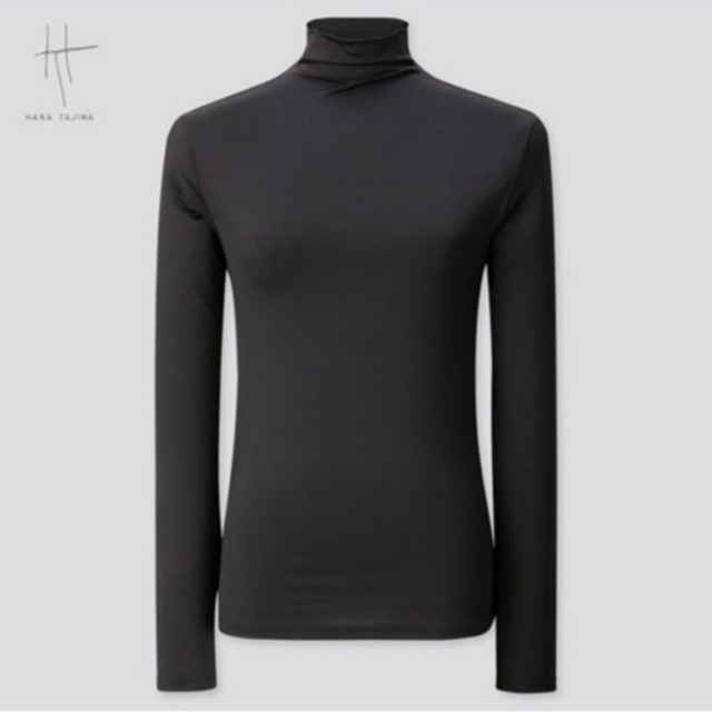 Manset Airism high neck lengan panjang Uniqlo