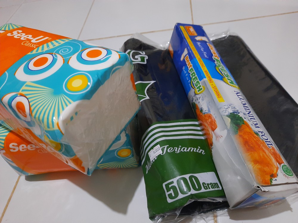 Kantong Plastik Kresek Hitam 40 Kalong