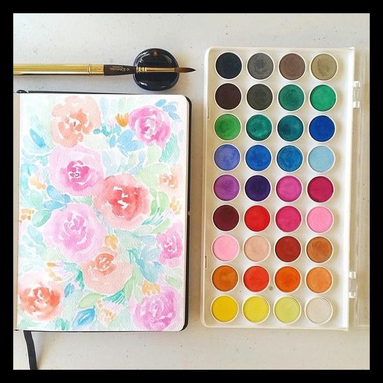 

BARU CAT AIR SIMBALION 36 / WATERCOLOR CAKE ISI 36 / CAT AIR ISI 36 PERALATAN MELUKIS MURAH