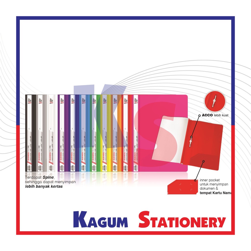 

FOLDER ONE BISNIS FILE / BUSSINESS FILE A4 BFO100A