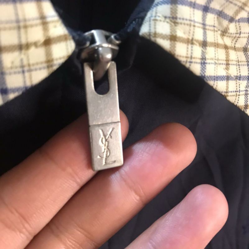 Jaket Harrington YSL Yves Saint Laurent Second Original