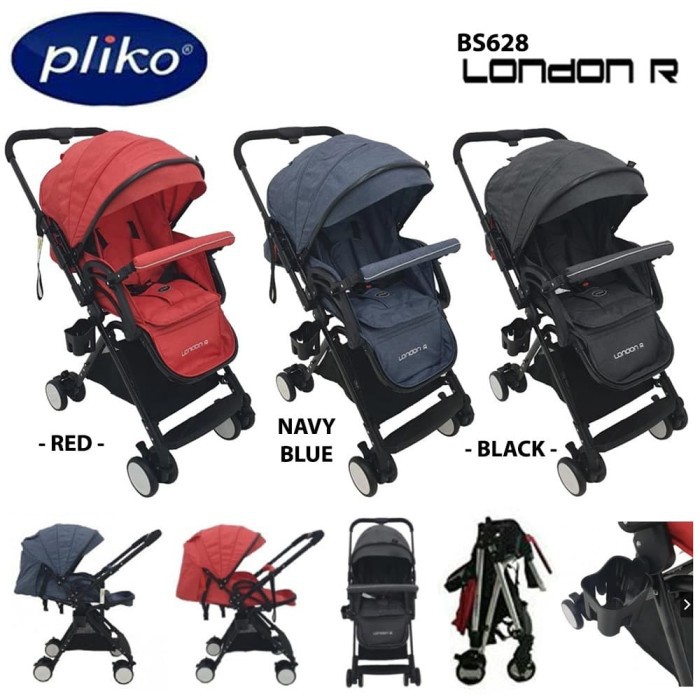 stroller pliko london R kereta pliko london kereta dorong bayi