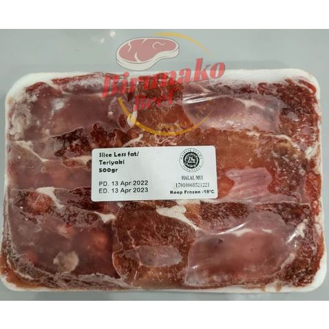 

Slice Less Fat Teriyaki 500 gr