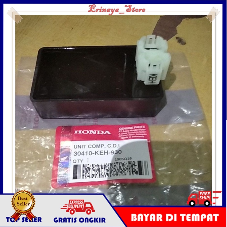 ORIGINAL AHM CDI ECU Motor Honda Megapro Mega Shogun Kebo 110 Neotech GL Pro Old Lama KEH Original O