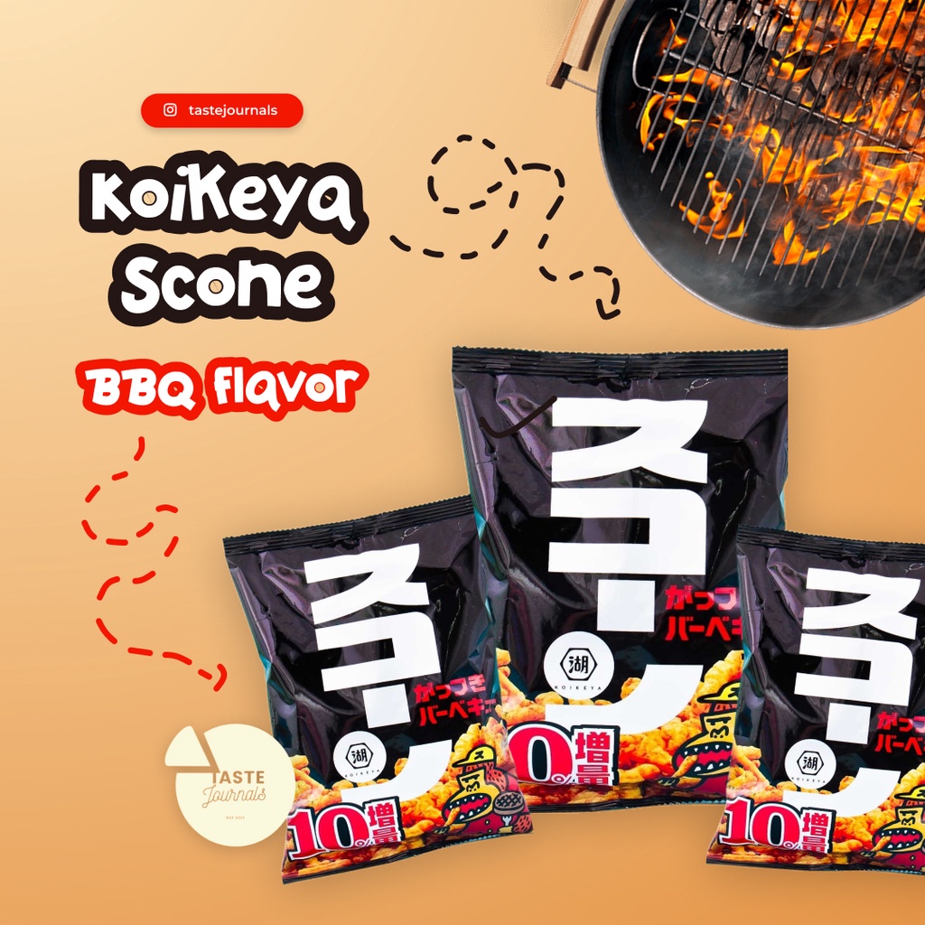 

IMPORT JEPANG!!! KOIKEYA Scone BBQ Flavour