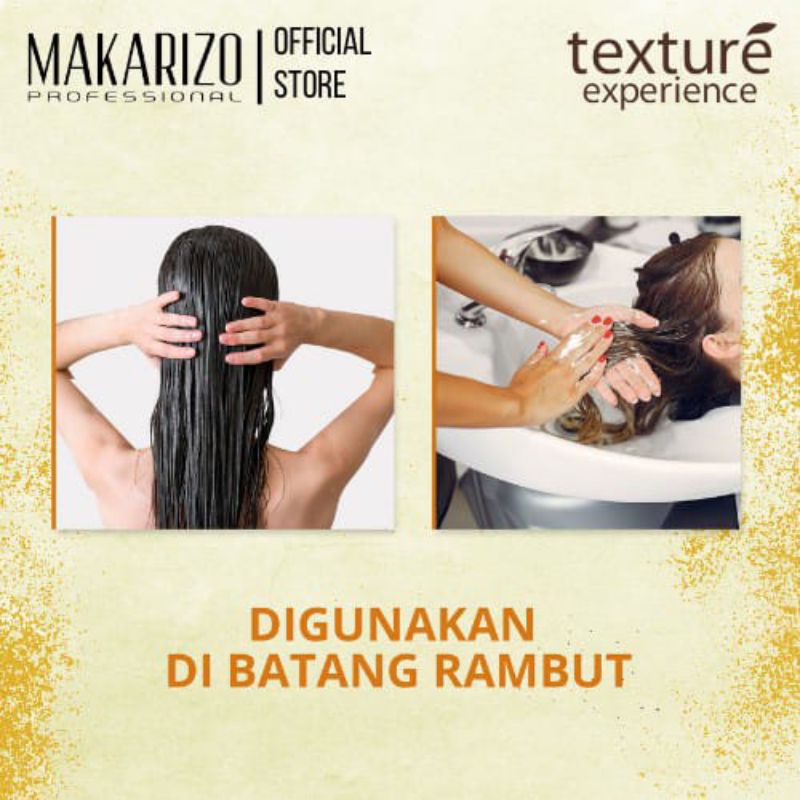 Makarizo Professional Texture Experience Shampoo &amp; Conditioner 250ml / Strawberry Yoghurt / Black Chocolate / Vanilla Milk / Green Tea Butter / Mint Sorbet