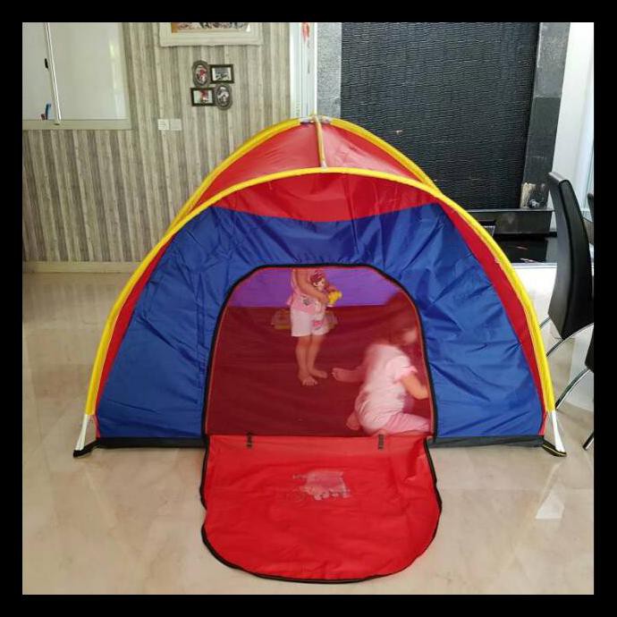 BEST SELLER TENDA ANAK MAINAN CAMPING KEMAH UKURAN BESAR 200×200CM HARGA MURAH