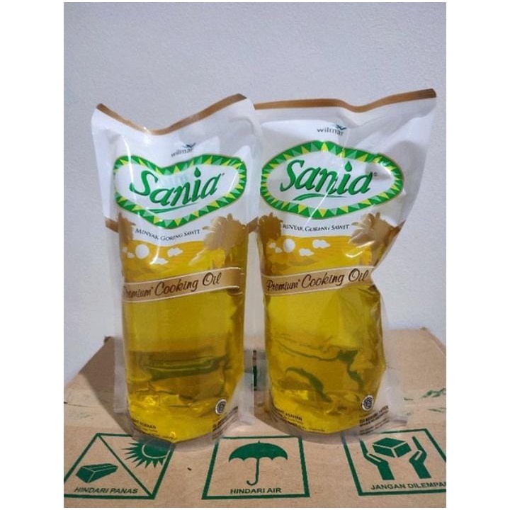 

Minyak Goreng Sania 1 Liter Refil