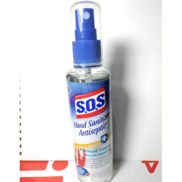 Sos Antiseptic Botol Spray Hand sanitizer 100ml