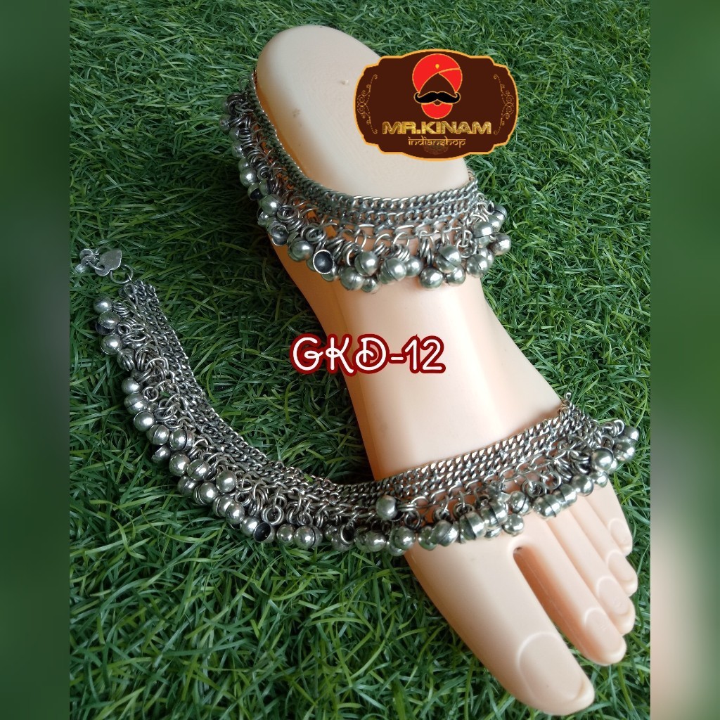 PAYAL DEWASA SILVER [GKD-12] | GELANG KAKI INDIA