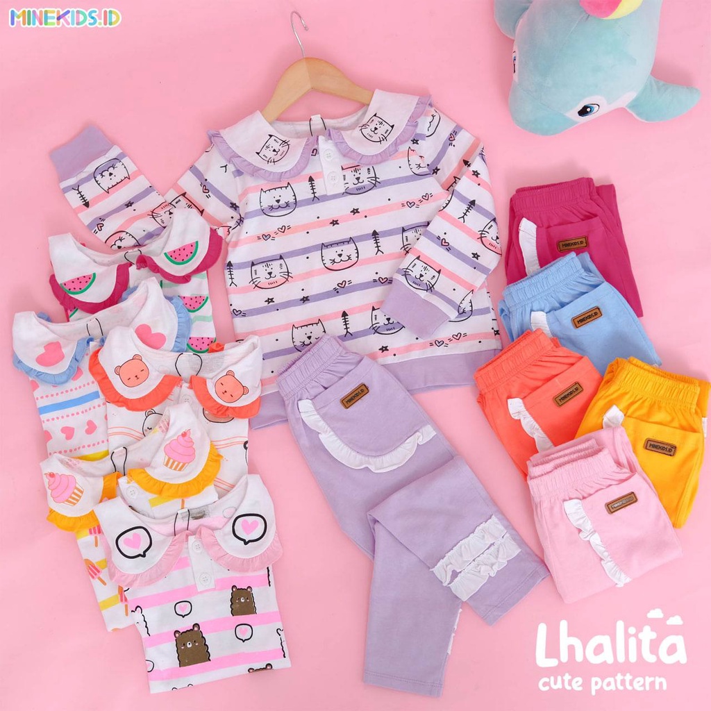 Setelan legging  anak Lhalita Set by Minekids