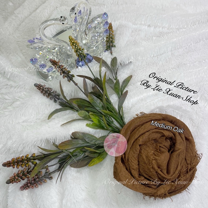 Pasmina Crincel Murah Pasmina Kusut Pasmina Negro-Medium Oak