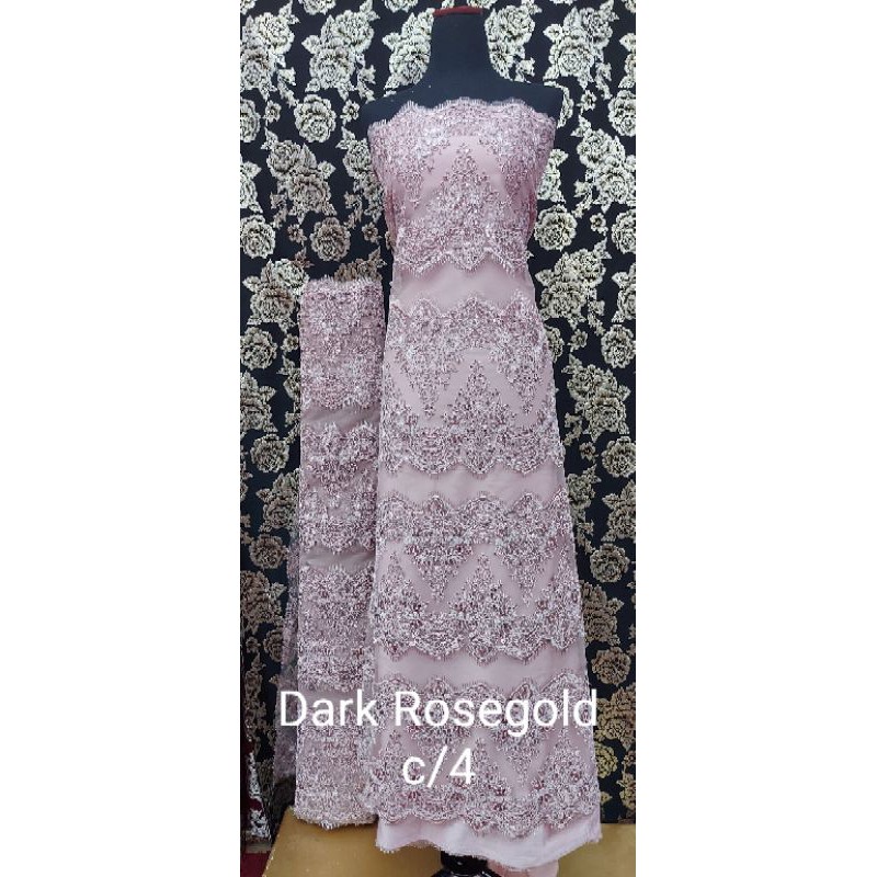 TULLE RENDA KORNELLY &amp; PAYAT 8 Baris* HARGA 1 METER