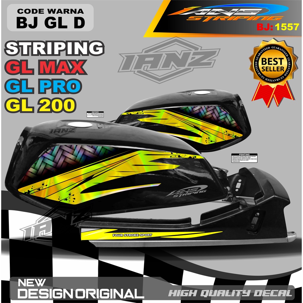 STRIPING GL PRO VARIASI HOLOGRAM / STRIPING GL PRO MAX VARIASI HOLOGRAM / STRIPING GL TERMURAH