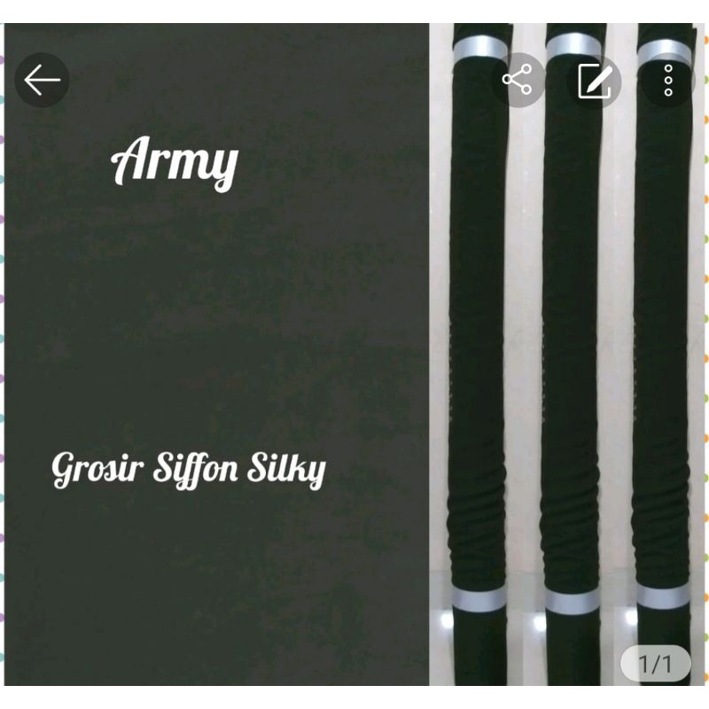 khimar syar'i  pad Antem bahan wolfis grade A-Army