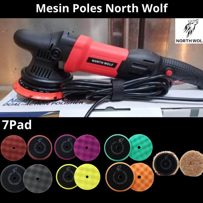 Mesin Poles Dual Action 15mm Dual Action Polisher