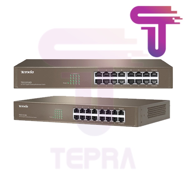 TENDA TEG1016D 16-Port Gigabit Ethernet Switch|16 Port Gigabit Switch