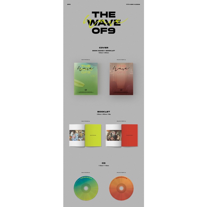 SF9 - 11th Mini Album THE WAVE OF9 + online POB