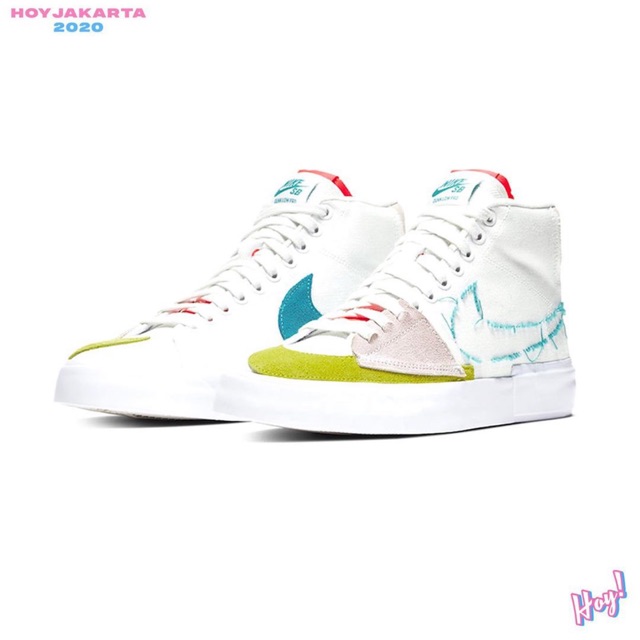 nike blazer mid summit white